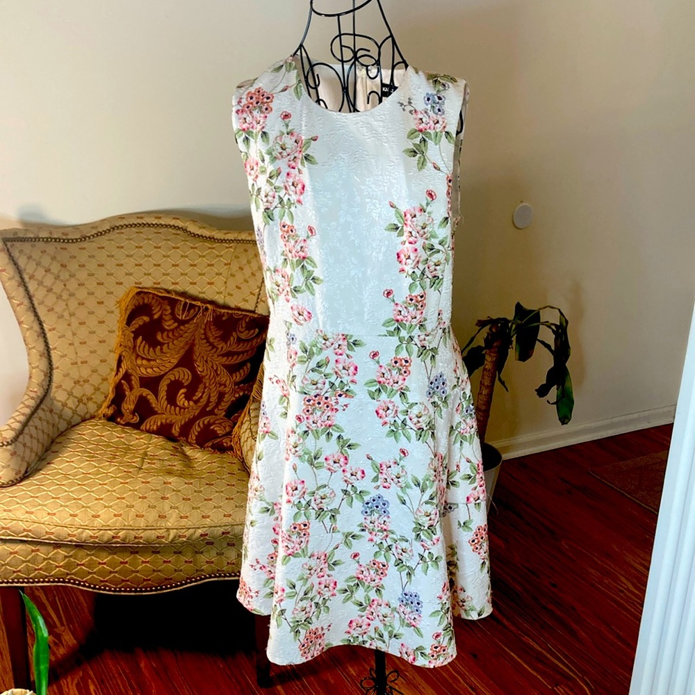 Karl Lagerfeld Paris - Floral Sleeveless Dress